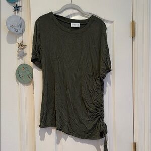 Olive Green Women's Top